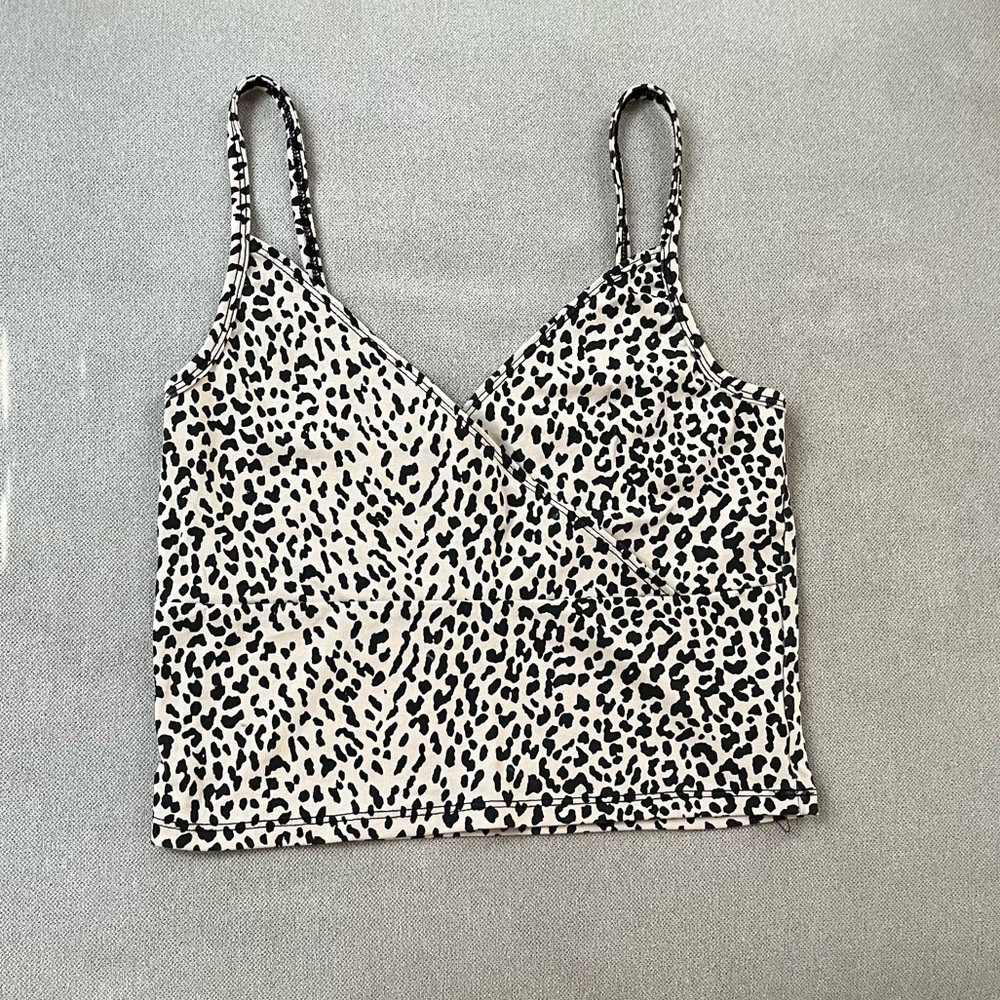Cheetah crop top